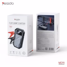 جامپ استارتر خودرو و پاوربانک Yesido 6000mAh مدل VC11 - مشکی (گارانتی 18 ماه تعویض نیکان همراه)