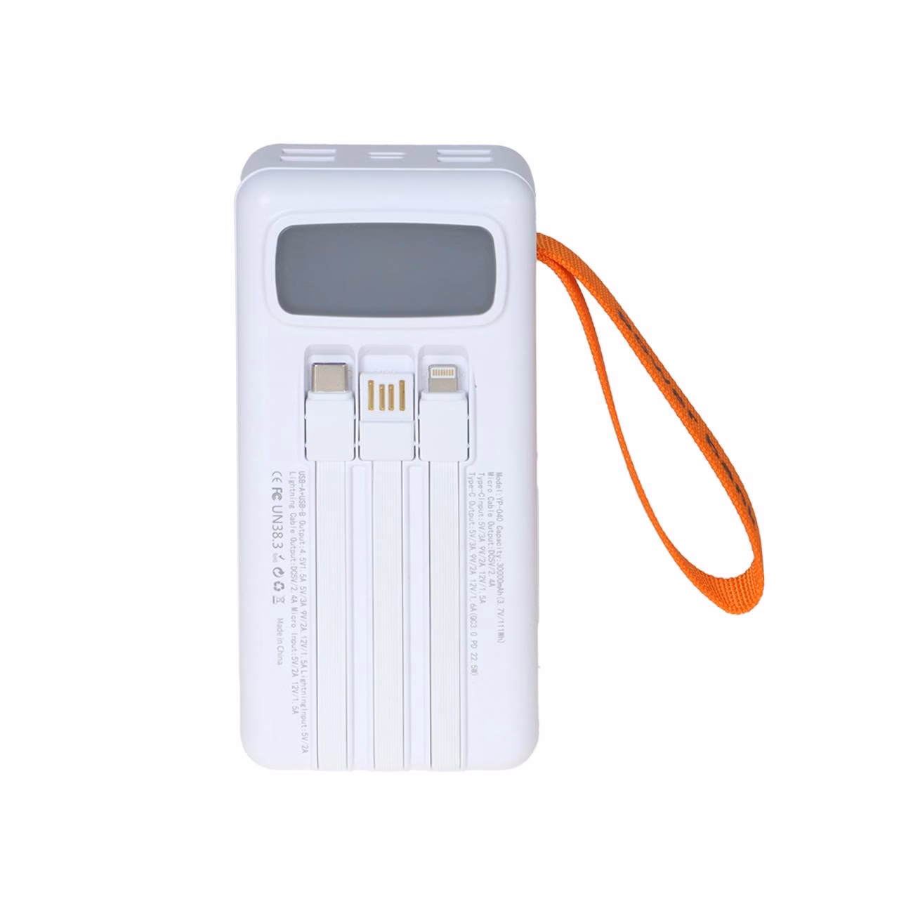 پاوربانک فست شارژ Yoshita 30000mAh مدل YP-040 22.5W - سفید - MMS (گارانتی 6 ماهه YA)