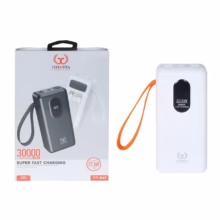 پاوربانک فست شارژ Yoshita 30000mAh مدل YP-040 22.5W – سفید – MMS (گارانتی 6 ماهه YA)